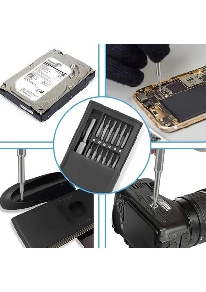 25 Parça Çok Fonksiyonlu Hassas Tornavida Seti (5047)