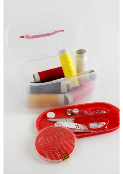 Nrzsnt Dikiş Seti Kutusu-Renkli