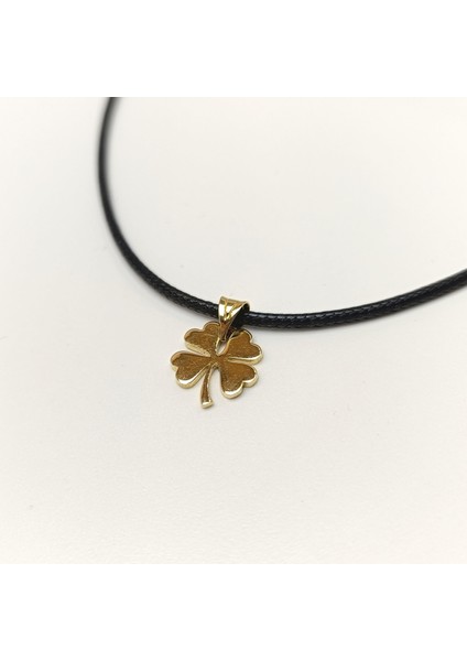 12MM Yonca Kolye 14 Ayar Altın Hd Videolu fırsatları