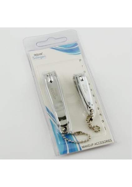 Nrzsnt Ocean 2li Tırnak Makası-Gümüş Rengi