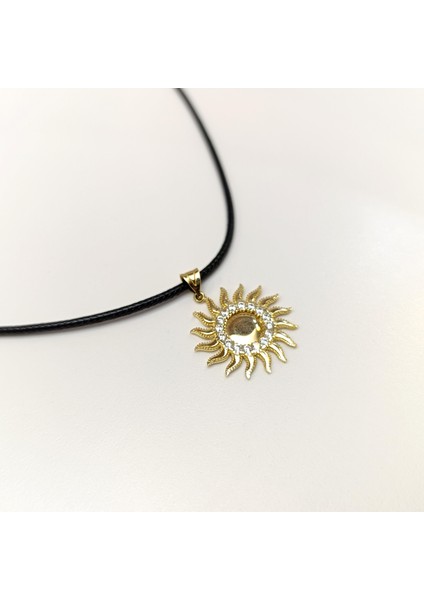 Güneş Kolye 14 Ayar Altın Hd Videolu modelleri