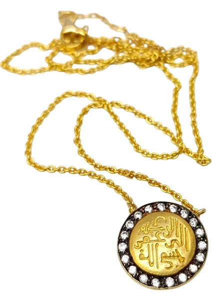 Antik Arapça Kolye 14 Ayar Altın Hd Videolu