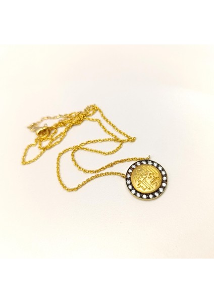 Antik Arapça Kolye 14 Ayar Altın Hd Videolu modelleri