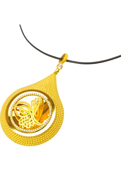 Tuğralı Kolye 14 Ayar Altın Hd Videolu