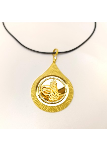 Tuğralı Kolye 14 Ayar Altın Hd Videolu modelleri