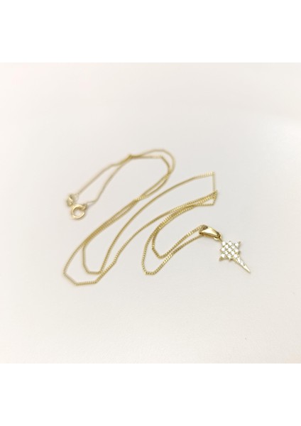 Kuzey Yıldızı Kolye 14 Ayar Altın Hd Videolu fiyatları