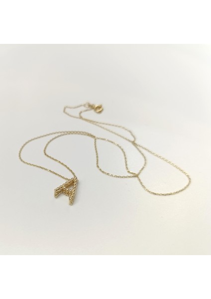 A Harfi Kolye 14 Ayar Altın Hd Videolu fiyatları