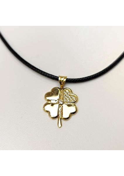 15MM Yonca Kolye 14 Ayar Altın Hd Videolu fiyatları