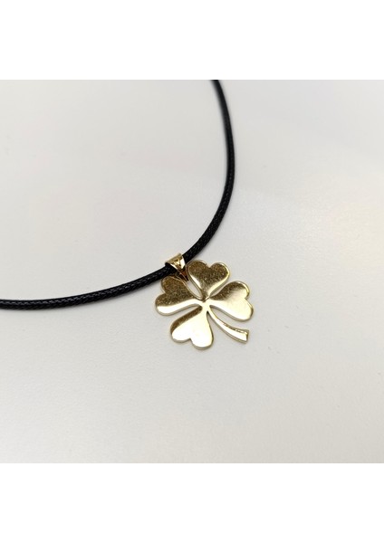 19.5mm Yonca Kolye 14 Ayar Altın Hd Videolu fırsatları