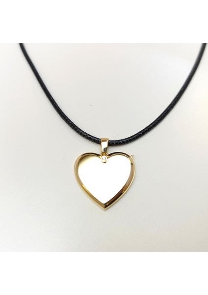 23MM Açılır Kalpli Resim Kutusu Kolye 14 Ayar Altın Hd Videolu fırsatları