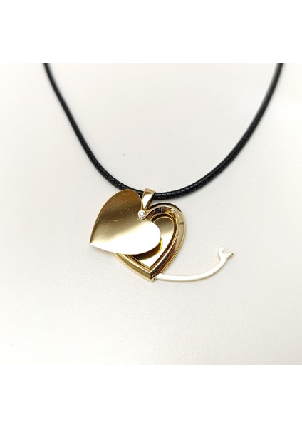 23MM Açılır Kalpli Resim Kutusu Kolye 14 Ayar Altın Hd Videolu indirimleri