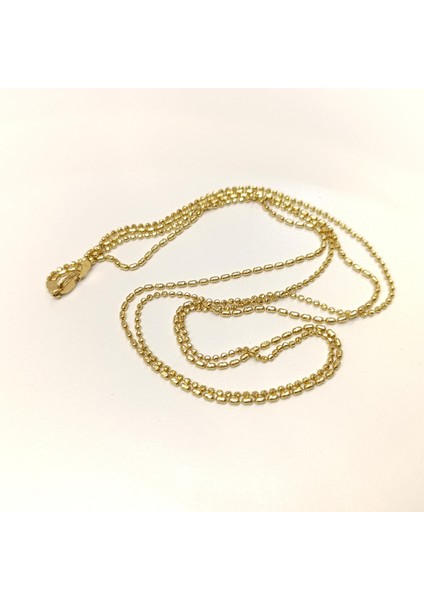 55CM 3.4mm Iki Sıralı Toplu Zincir Kolye 14 Ayar Altın Hd Videolu modelleri