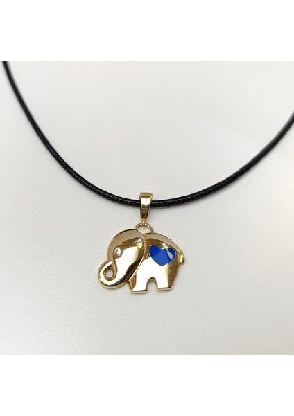 Mineli Fil Kolye 14 Ayar Altın Hd Videolu modelleri