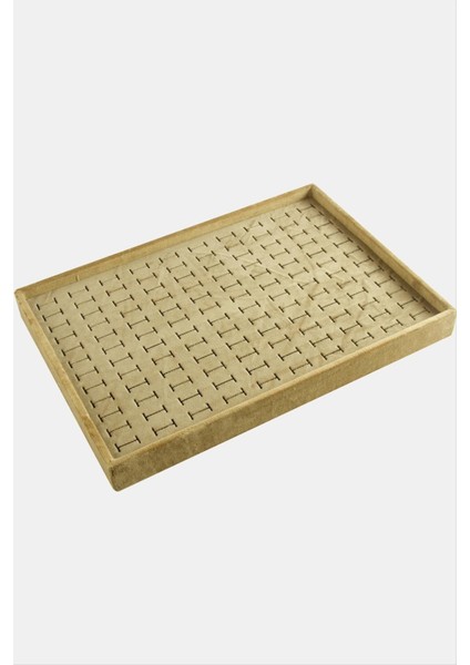 Nrzsnt Yatay Anfora Kumaş Batırmalı Yüzük Tablası-Kahverengi modelleri