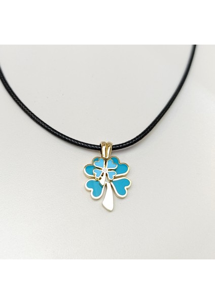 Mineli Yonca Kolye 14 Ayar Altın Hd Videolu fiyatları