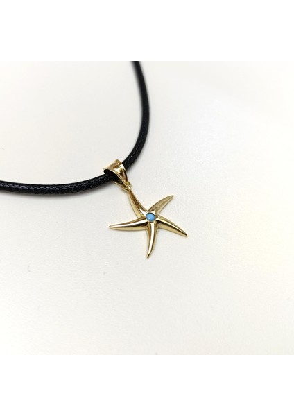 Deniz Yıldızı Kolye 14 Ayar Altın Hd Videolu indirimleri