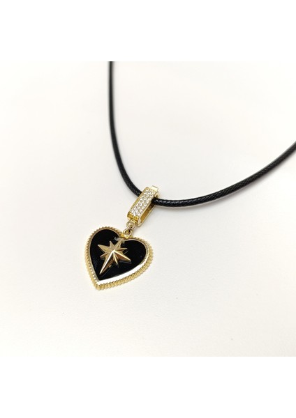 Madalyon Kalpli Kuzey Yıldızı Kolye 14 Ayar Altın Hd Videolu fırsatları