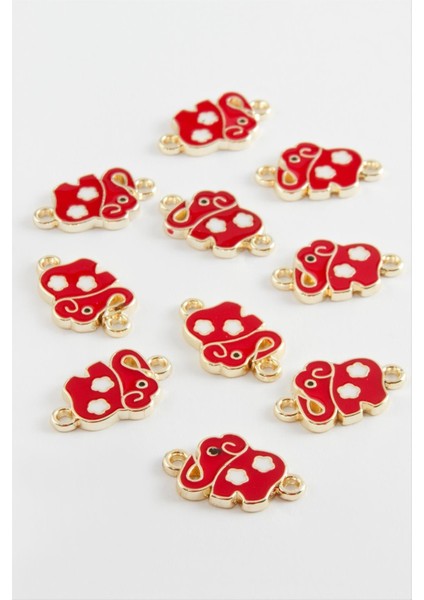 Nrzsnt Fil Mineli Çift Kulplu Aparat 1 Adet-Kırmızı fiyatları