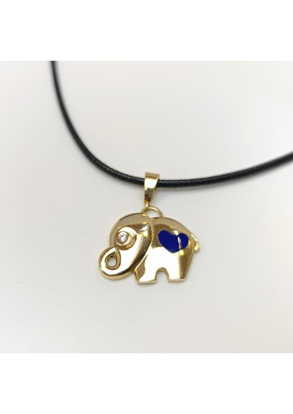 Mineli Fil Kolye 14 Ayar Altın Hd Videolu modelleri