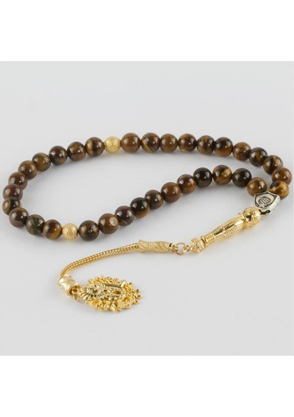 Nrzsnt Kaplangözü Doğaltaş Tesbih 8 Mm-Sarı modelleri