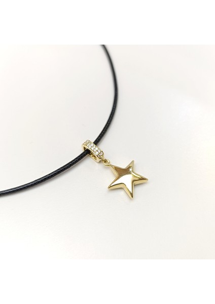 Charm Tombiş Yıldız Kolye 14 Ayar Altın Hd Videolu modelleri