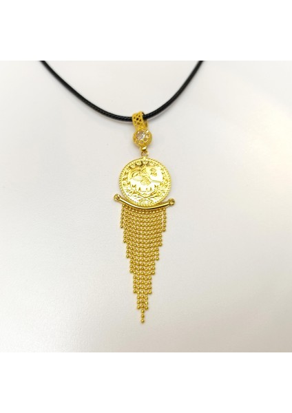 Tuğralı Püsküllü Kolye 14 Ayar Altın Hd Videolu fırsatları