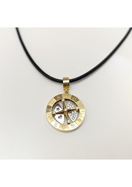 Pusula Kolye 14 Ayar Altın Hd Videolu fiyatları