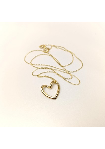 Kalpli Kolye 14 Ayar Altın Hd Videolu modelleri