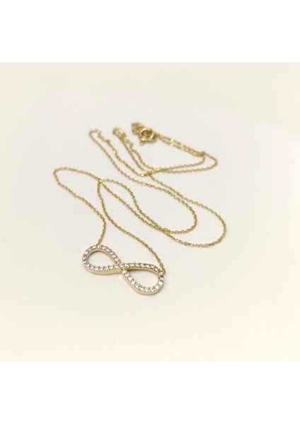 Sonsuzluk Kolye 14 Ayar Altın Hd Videolu fiyatları