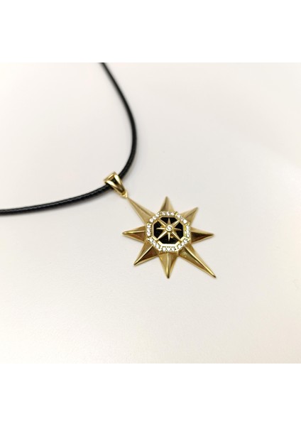 Madalyon Kuzey Yıldızı Kolye 14 Ayar Altın Hd Videolu fiyatları