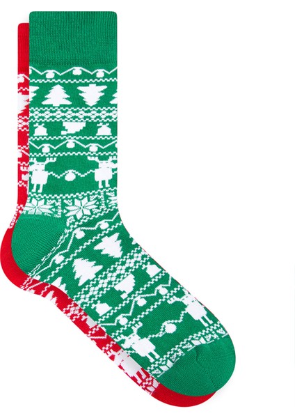 Yılbaşı Temalı 2li Çorap 0911390-82054