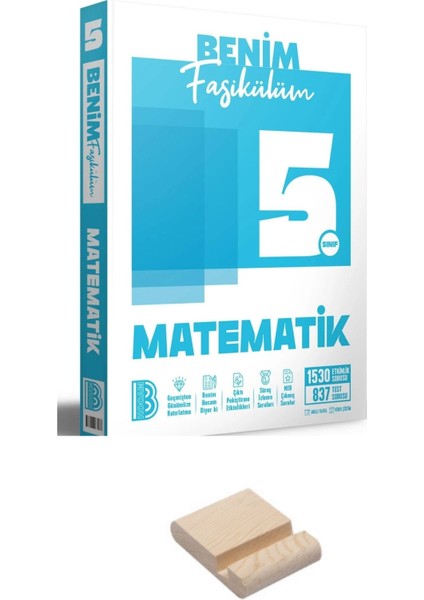 Benim Hocam 5. Sınıf Matematik Fasikülüm + Telefon Standı