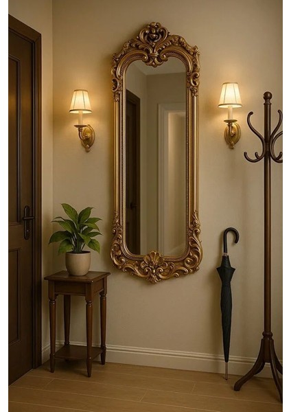 Dekoratif Varaklı Boy Aynası fırsatları