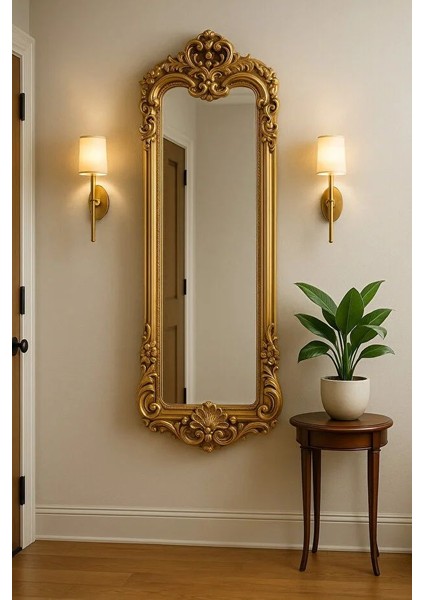 Dekoratif Varaklı Boy Aynası indirimleri