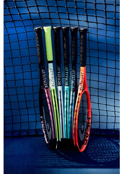 Mx Attitude Comp Mavi Tenis Raketi
