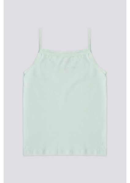 Kız Çocuk Basıc Ince Askılı Atlet Açık Nil fiyatları