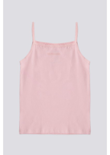 Kız Çocuk Basıc Ince Askılı Atlet Açık Nil modelleri