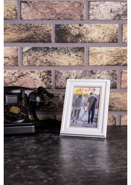 Fotoğraf Çerçevesi -Gerçek Camlı-Ayaklı Model