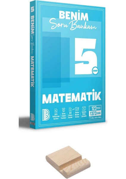 Benim Hocam 5. Sınıf Matematik Soru Bankam + Telefon Standı