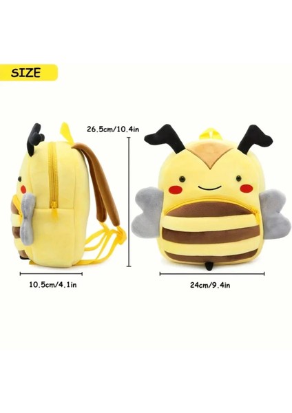 Peluş Arı Figürlü Çocuk Sırt Çantası – Anaokulu, Kreş ve Günlük Kullanım fiyatları