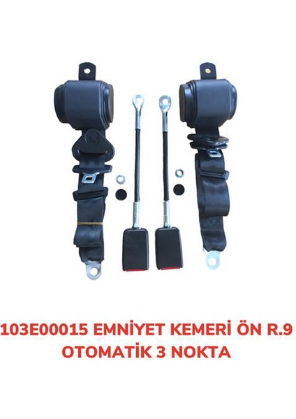 Xmpdby Emniyet Kemeri Ön 3 Nokta Otomatik R9