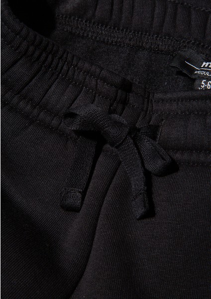 Mavi Logo Baskılı Siyah Eşofman Altı 6010000-900