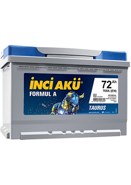 Inci Akü Formul A 72 Amper