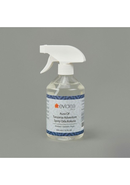 Deco Aura Of Tanzania Adventure Sprey Oda Kokusu - Şeffaf - 500 ml