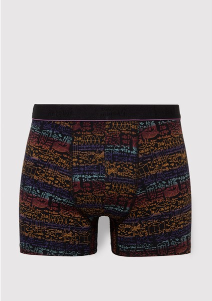 3lü Baskılı Siyah Boxer 0911420-900
