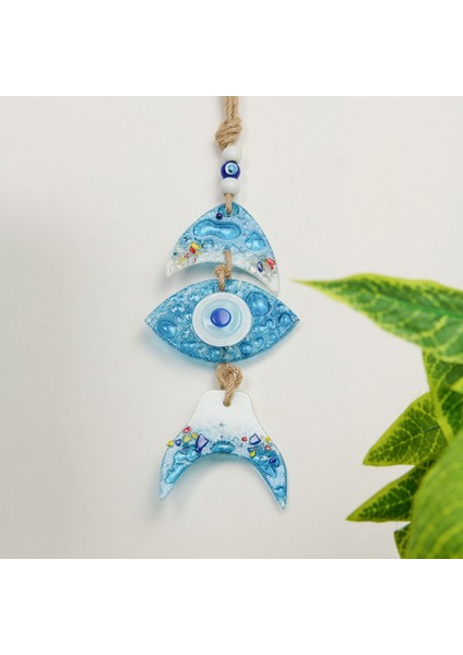 Deco Fish Cam Dekor - Mavi - 22 cm