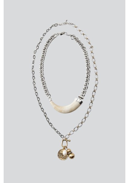 Fildişi Çoklu Tasarım Kolye fiyatları