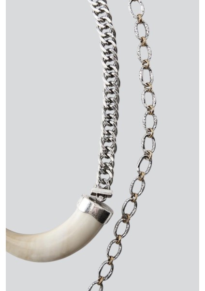 Fildişi Çoklu Tasarım Kolye modelleri