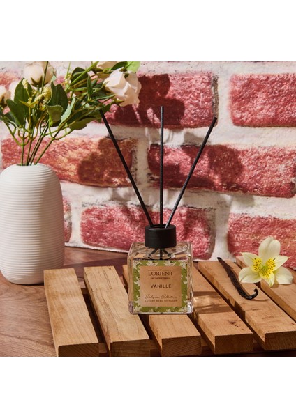 Vanille Luxury Çubuklu Oda Kokusu - Şeffaf - 100 ml