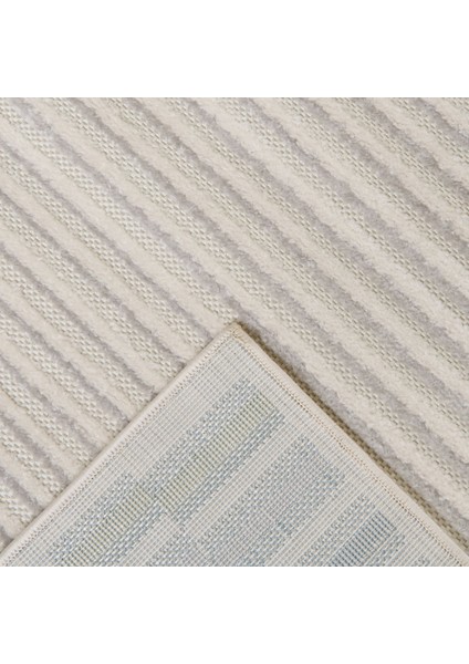 Soft Mono Tozumaz Antialerjik Halı - Kırık Beyaz - 120X180 cm modelleri